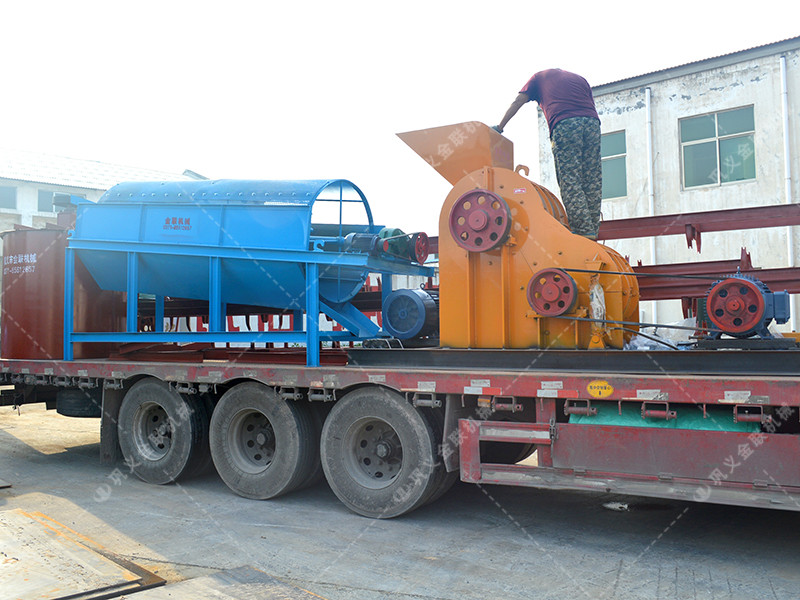 雙級粉碎機生產線發往云南瀾滄破錳礦